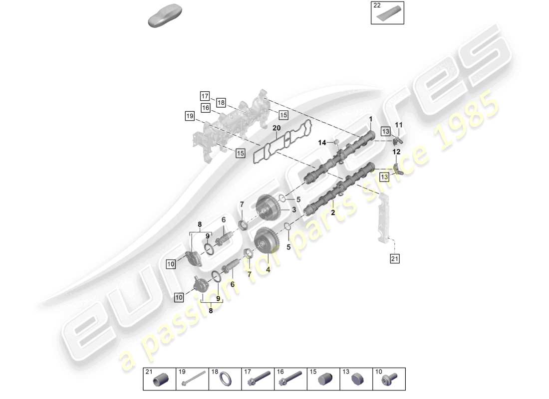 VIEW PARTS DIAGRAMS FROM THE PORSCHE BOXSTER PARTS CATALOGUE a part diagram from the porsche boxster parts catalogue