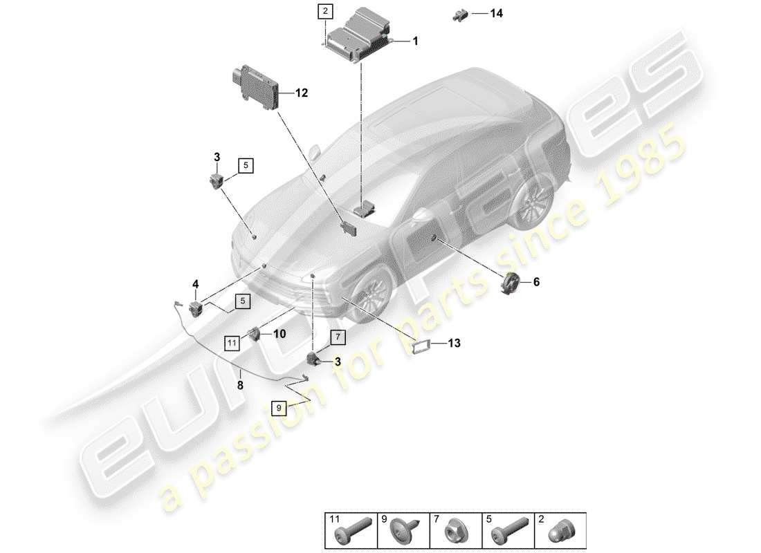 part diagram containing part number 9y0907667