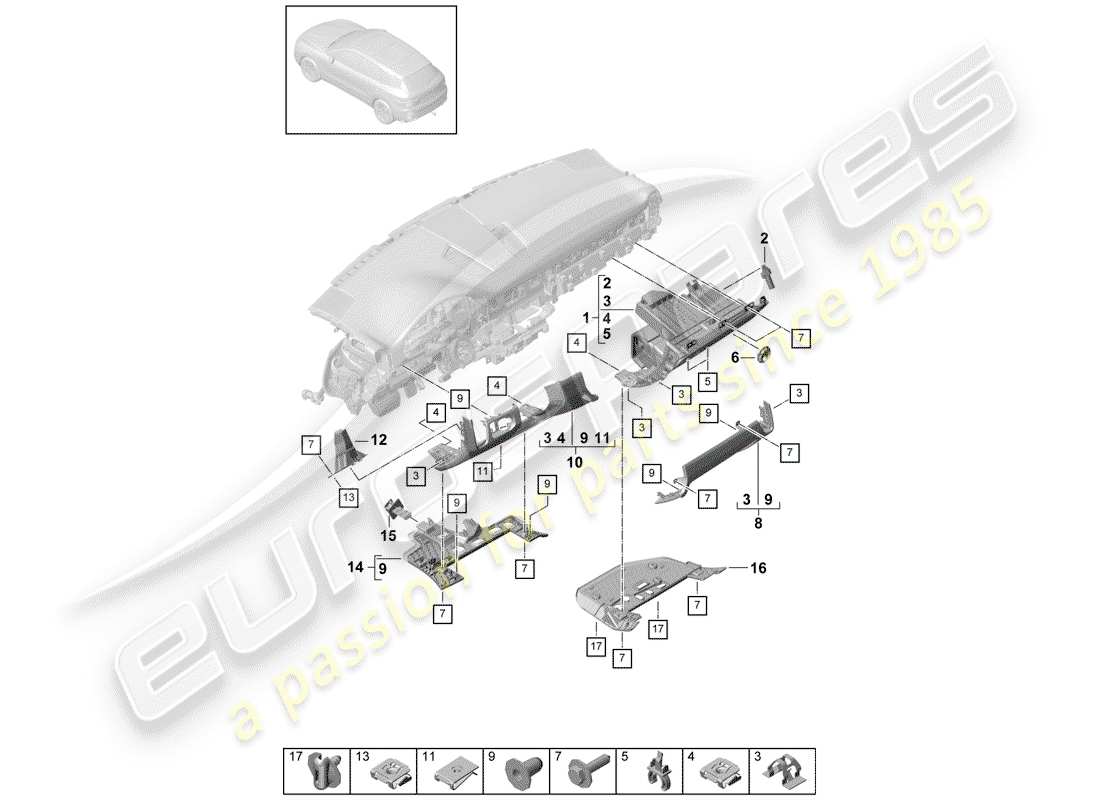 part diagram containing part number 9y1863075a