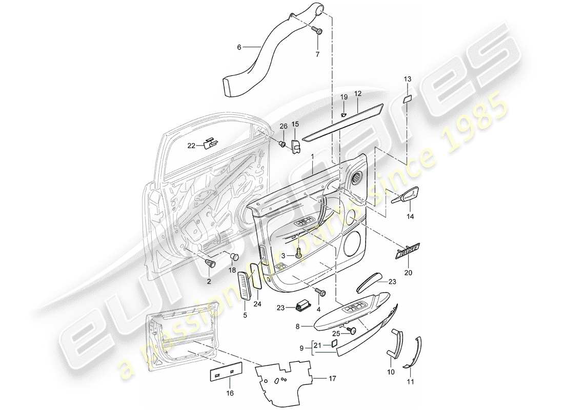 part diagram containing part number 95555588601