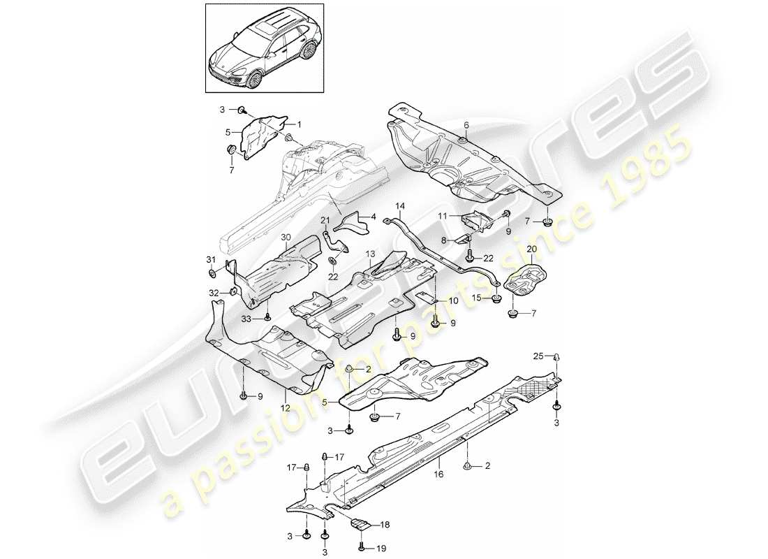 part diagram containing part number 95850461601