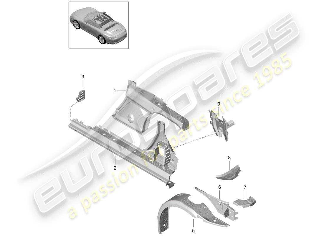 part diagram containing part number 99150202003