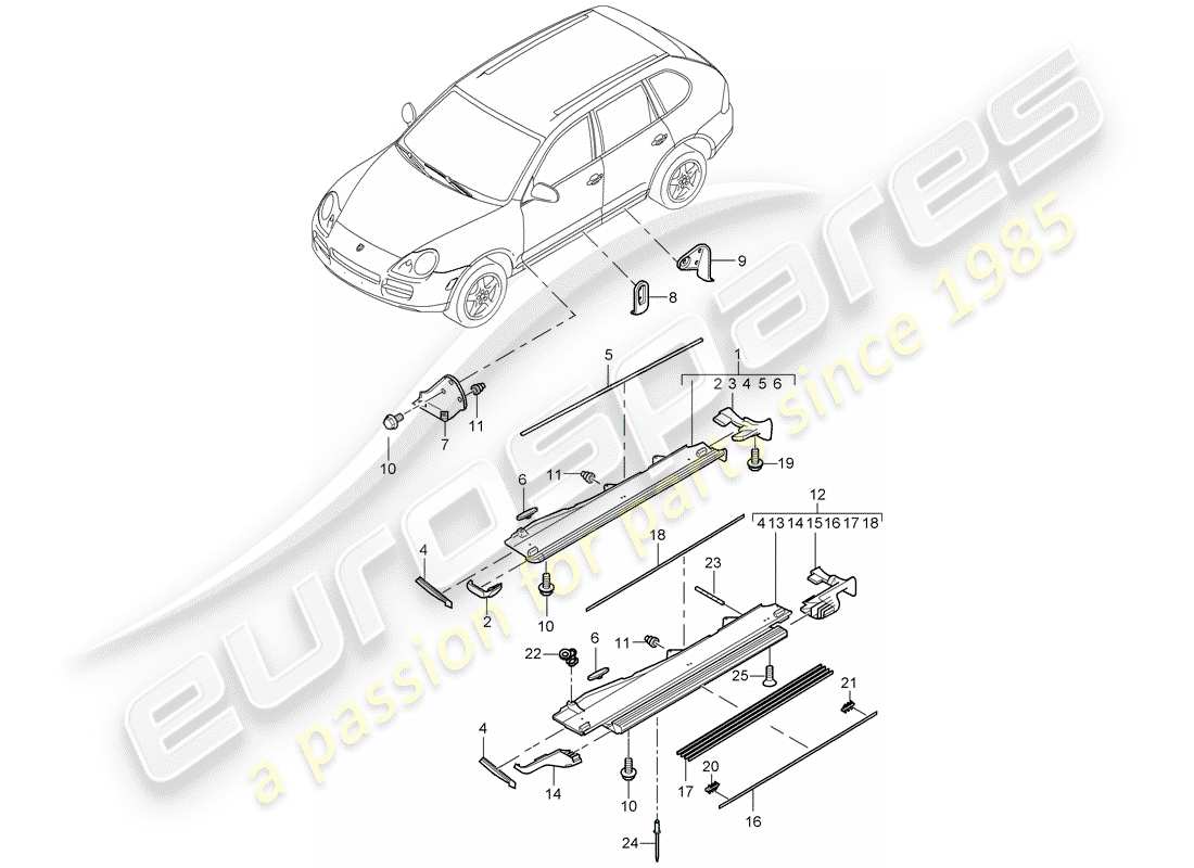 part diagram containing part number 95555963000