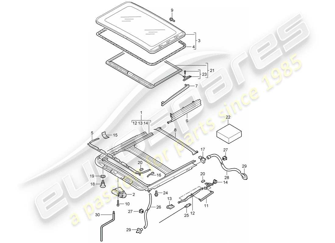 part diagram containing part number 95556402000