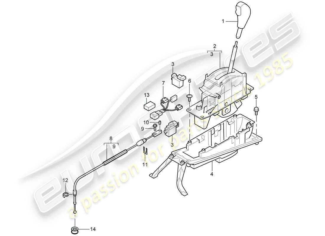 part diagram containing part number 95542633500