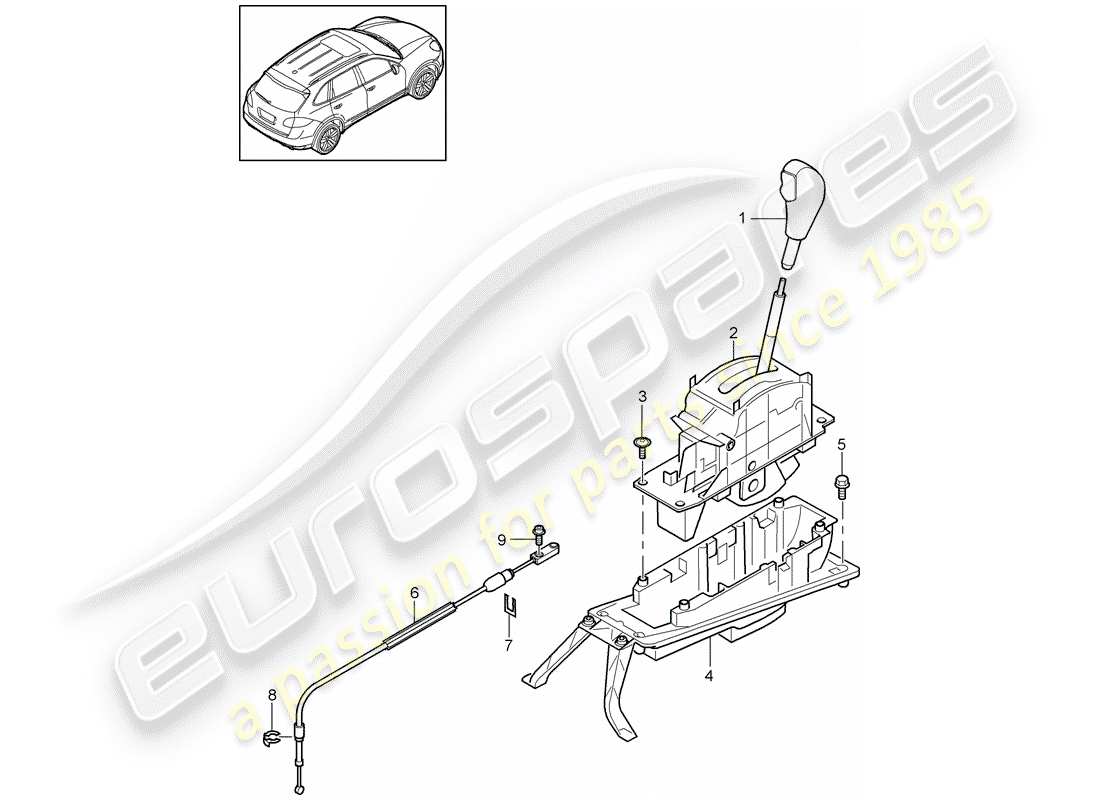 part diagram containing part number 95842606910