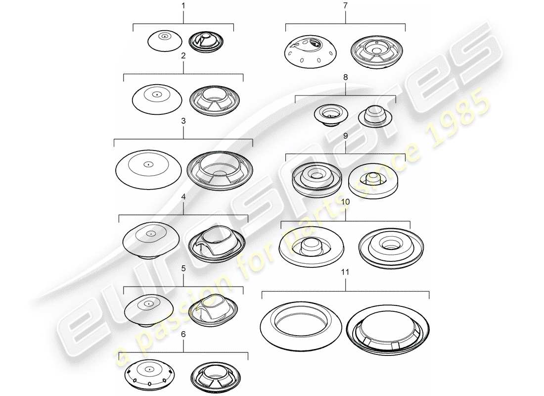 part diagram containing part number 95551119600
