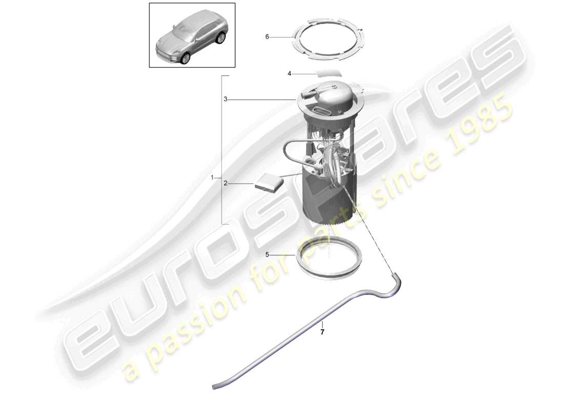 part diagram containing part number pac919679