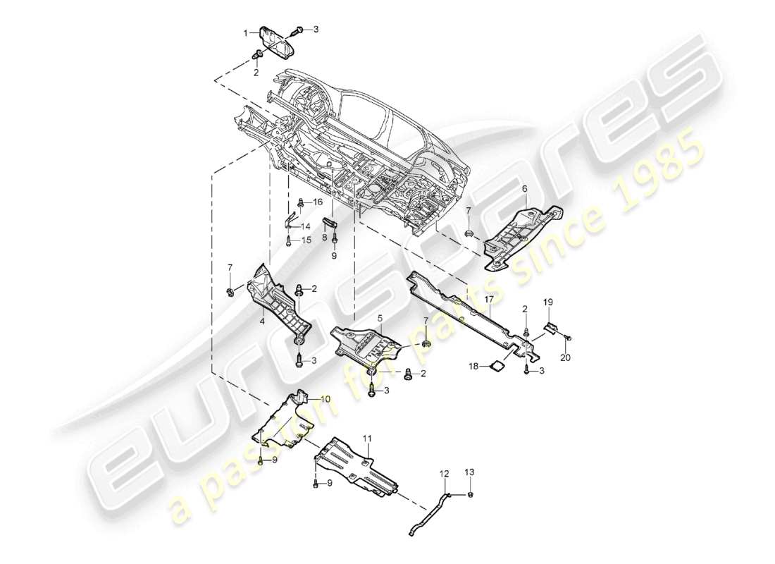 part diagram containing part number 95510798100