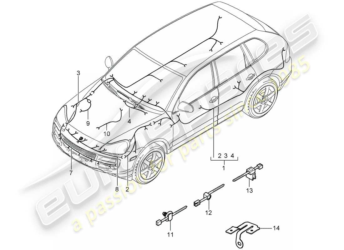 part diagram containing part number 95561293100