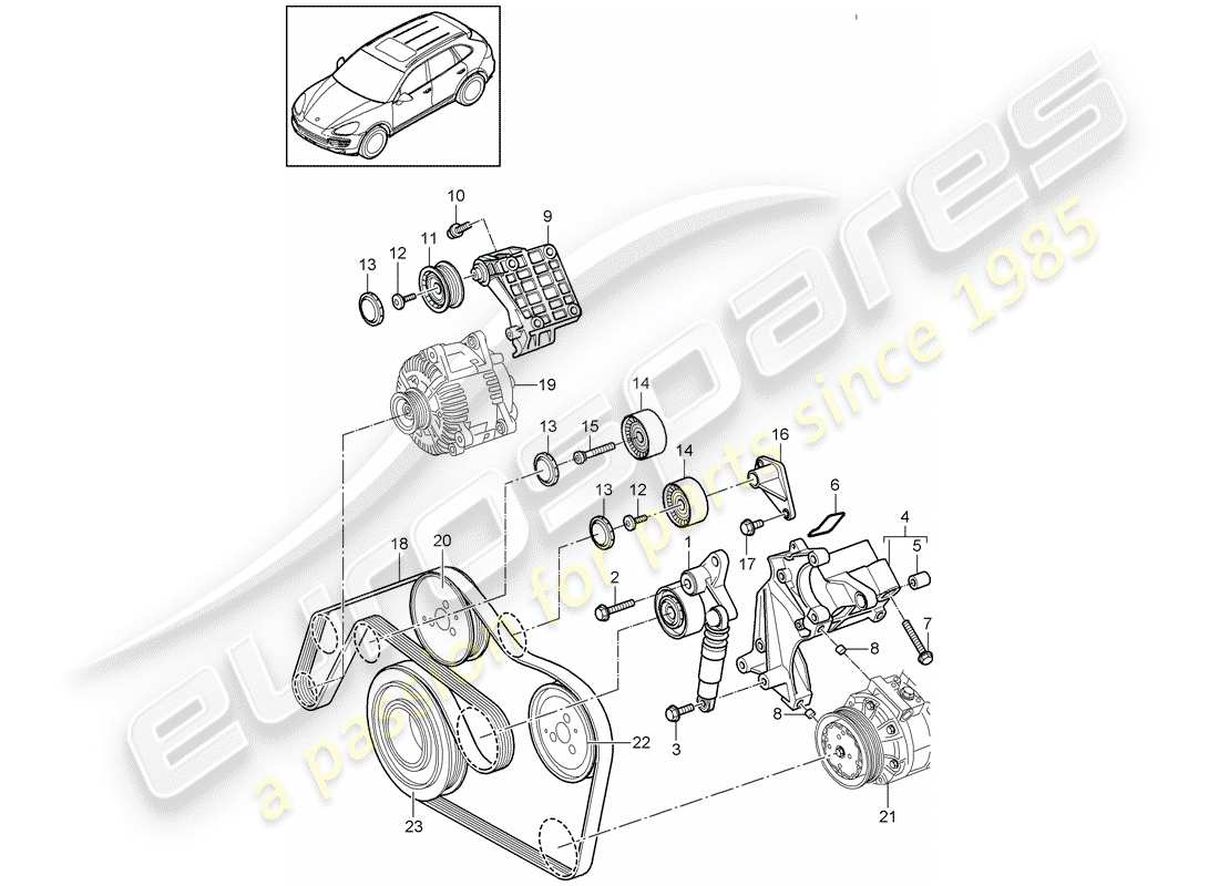 part diagram containing part number wht004920