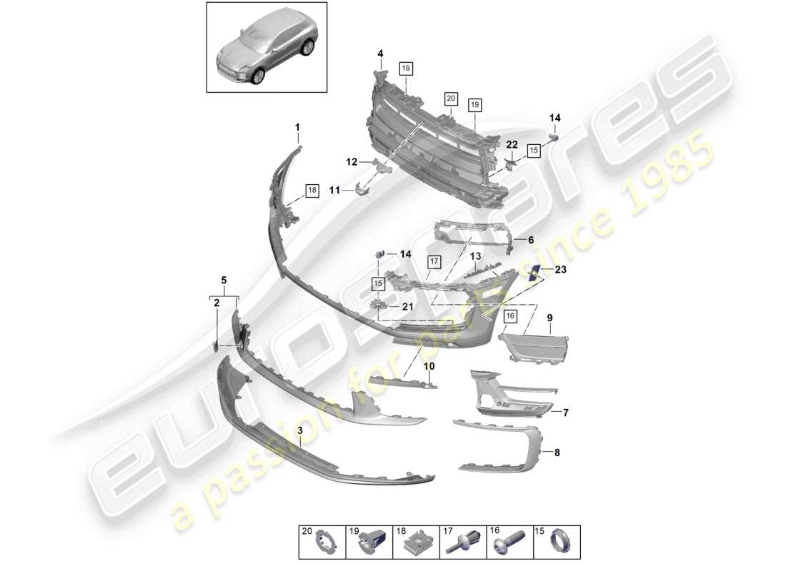 part diagram containing part number 95b807682n ok1