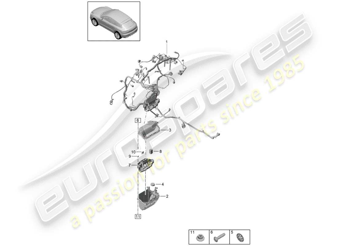 part diagram containing part number 95b971072es