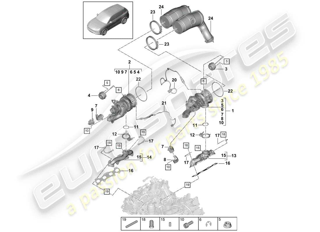 part diagram containing part number pab906265e