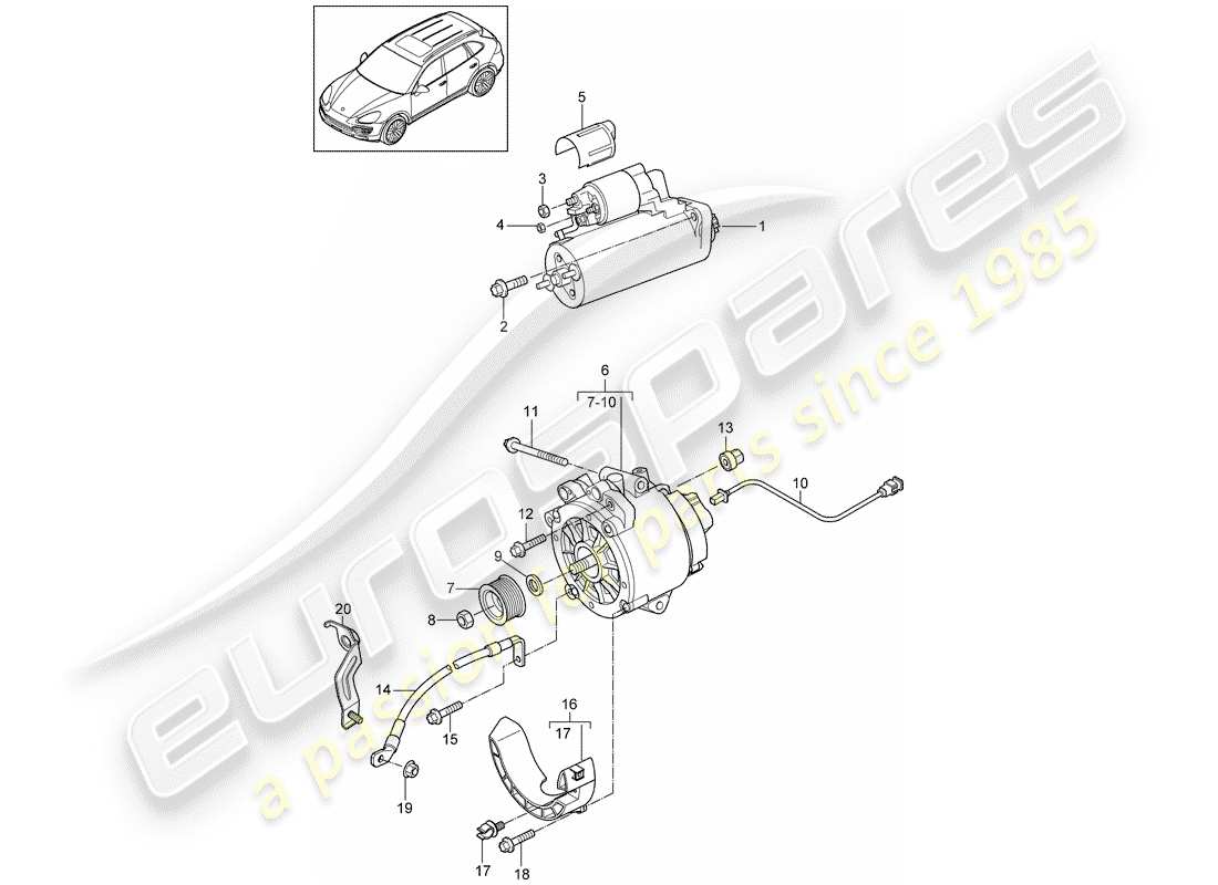part diagram containing part number 958603121 x