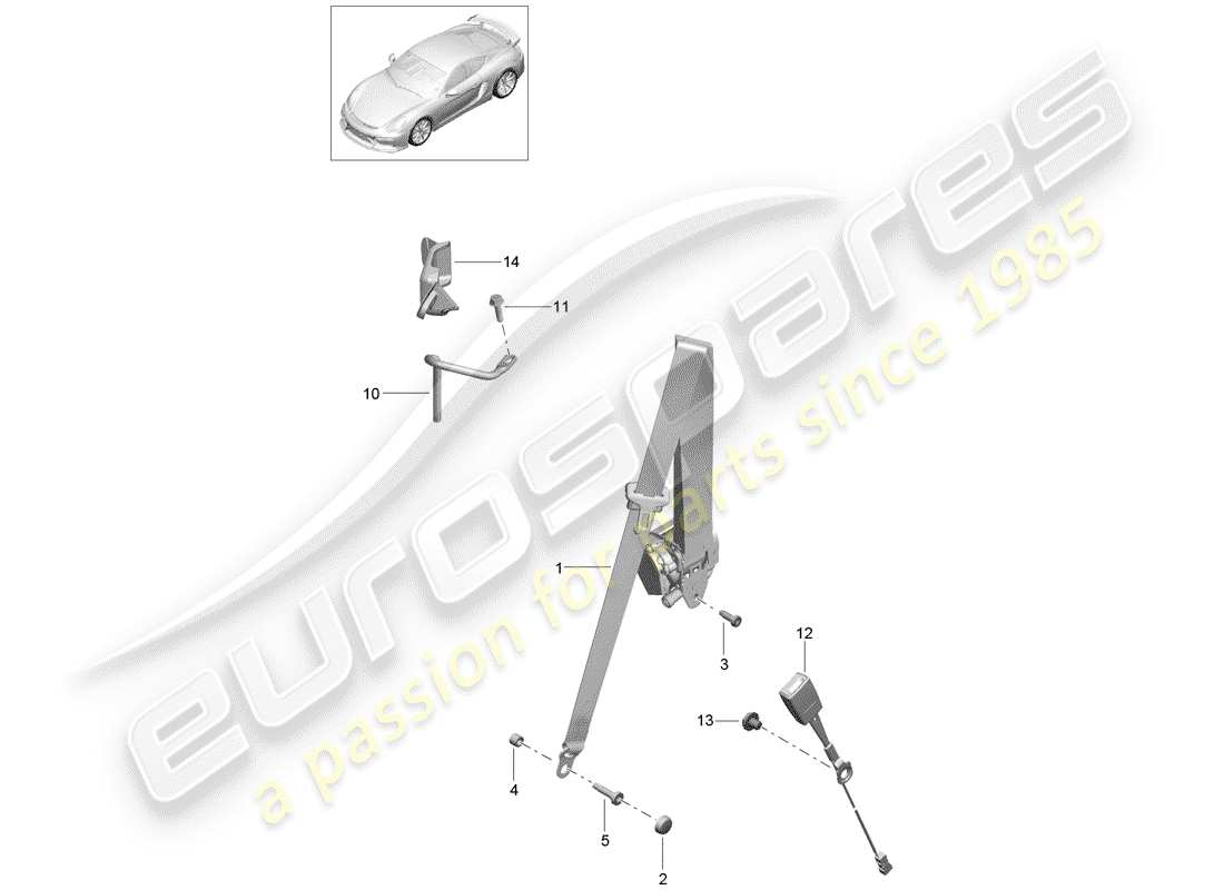 part diagram containing part number 98180303303u01