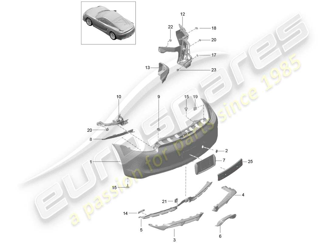 part diagram containing part number 98150585380