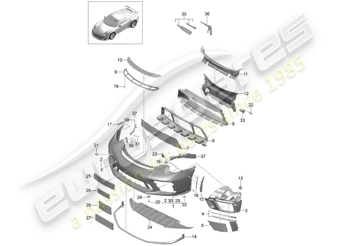 part diagram containing part number 99150553601