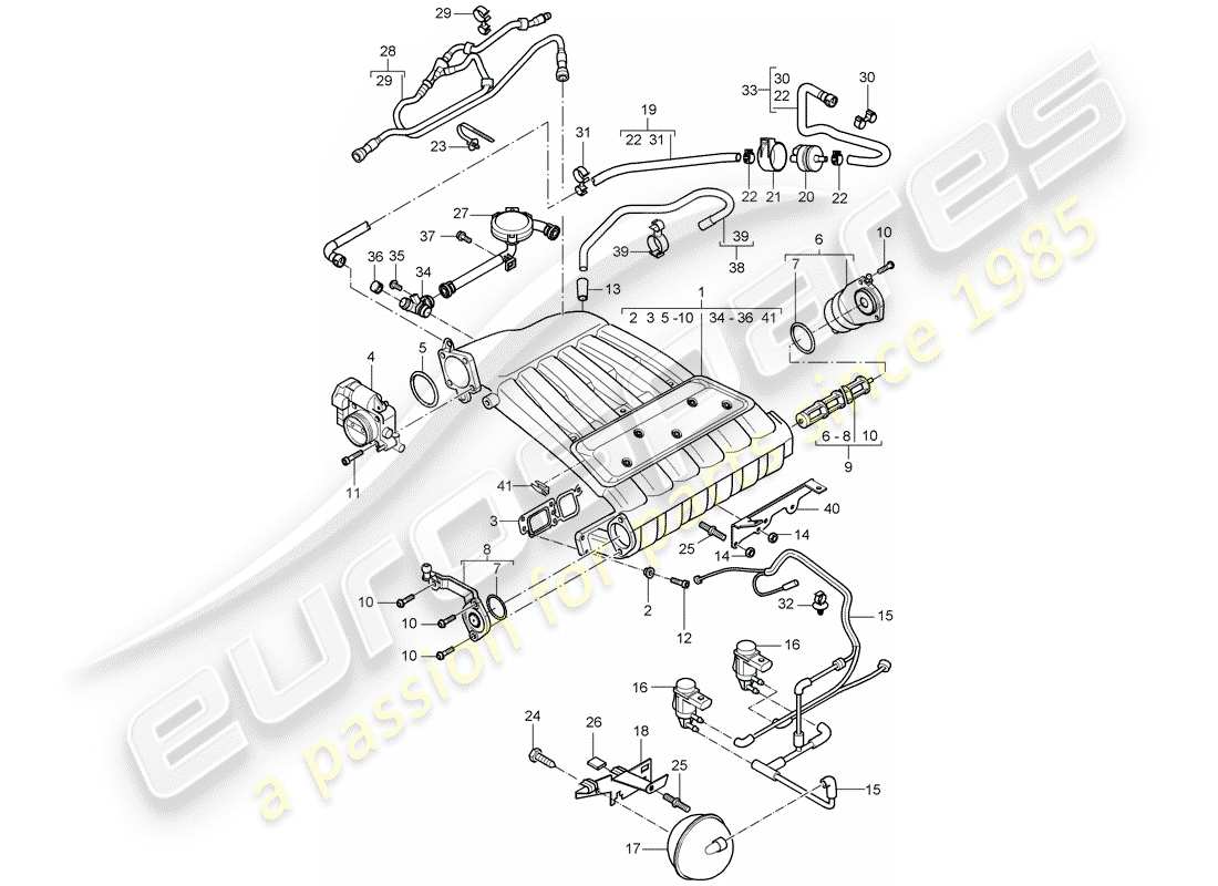 part diagram containing part number n 10473401