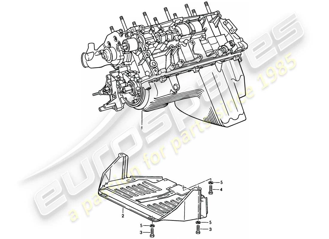 VIEW PARTS DIAGRAMS FROM THE PORSCHE 944 PARTS CATALOGUE a part diagram from the porsche 944 parts catalogue