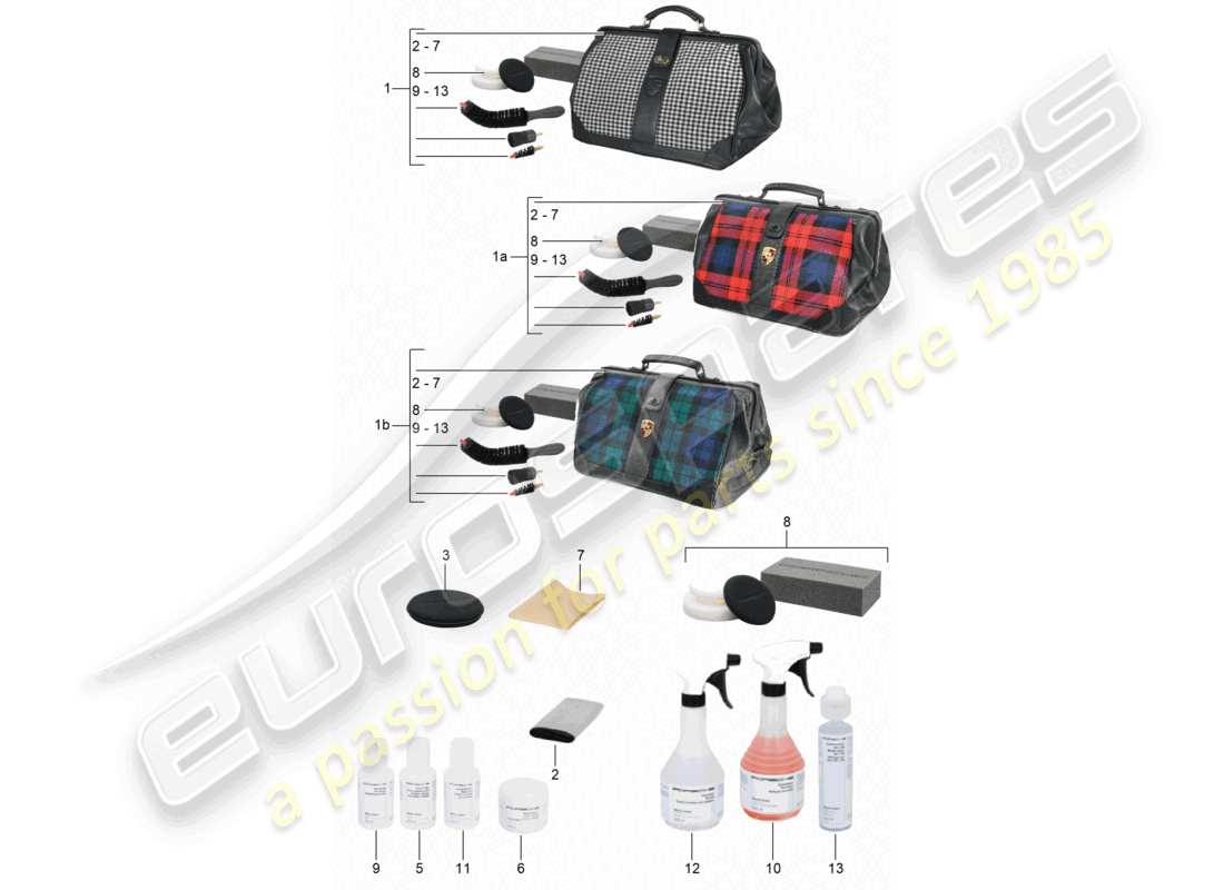 VIEW PARTS DIAGRAMS FROM THE PORSCHE CAYENNE PARTS CATALOGUE a part diagram from the porsche cayenne parts catalogue