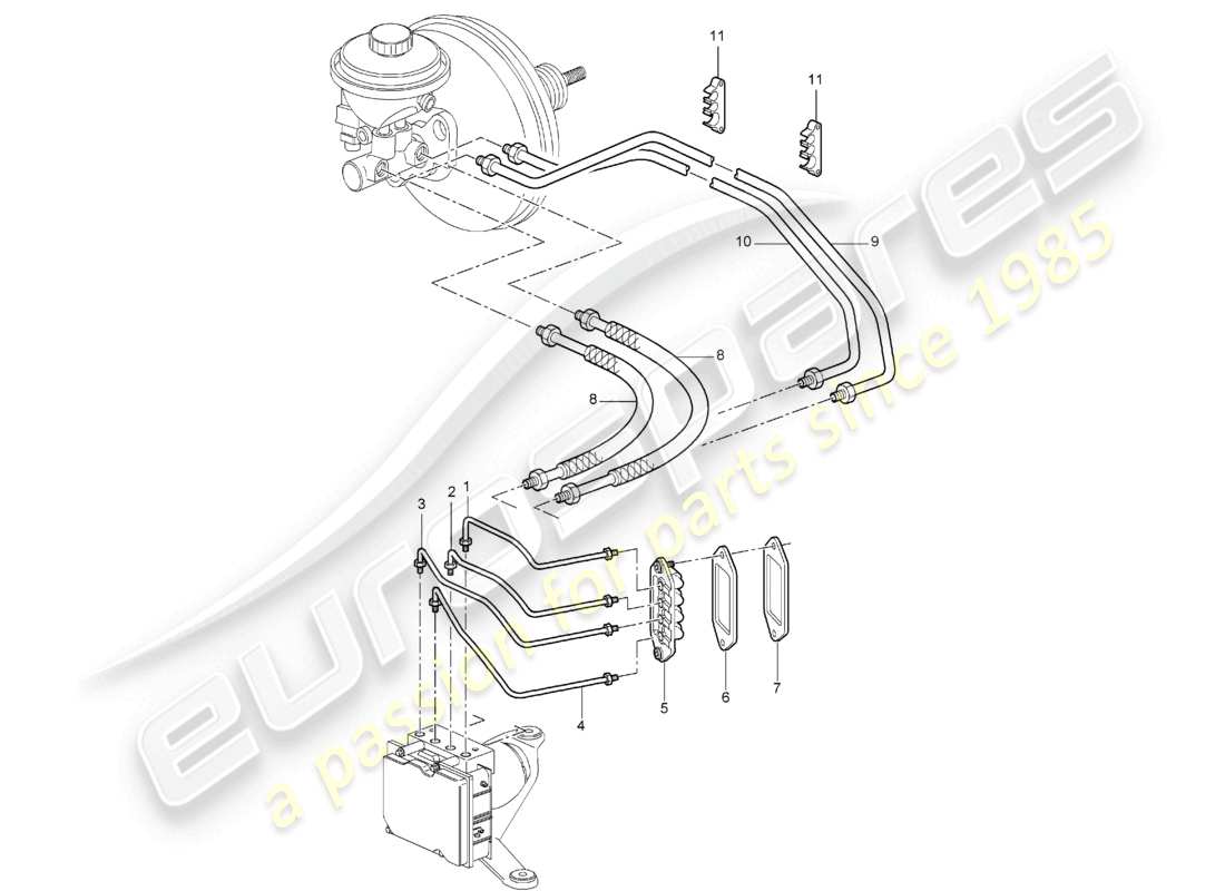 VIEW PARTS DIAGRAMS FROM THE PORSCHE BOXSTER PARTS CATALOGUE a part diagram from the porsche boxster parts catalogue