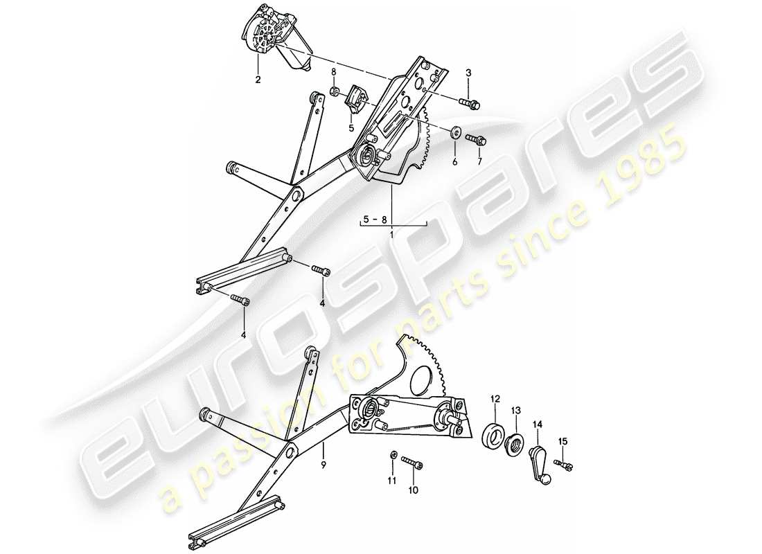 part diagram containing part number 91154293003