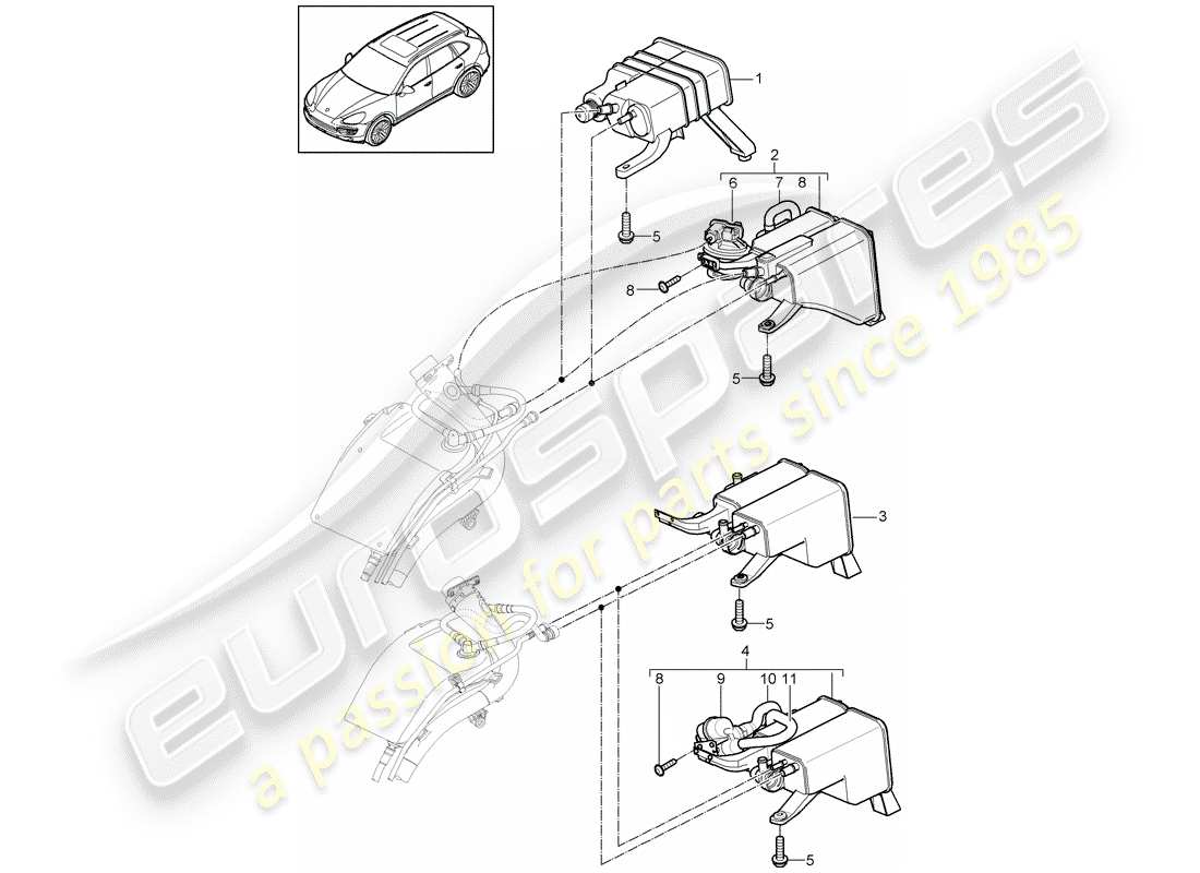 part diagram containing part number 95820122101