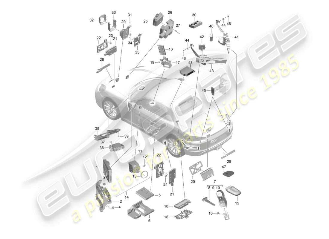 part diagram containing part number 991605186001e0