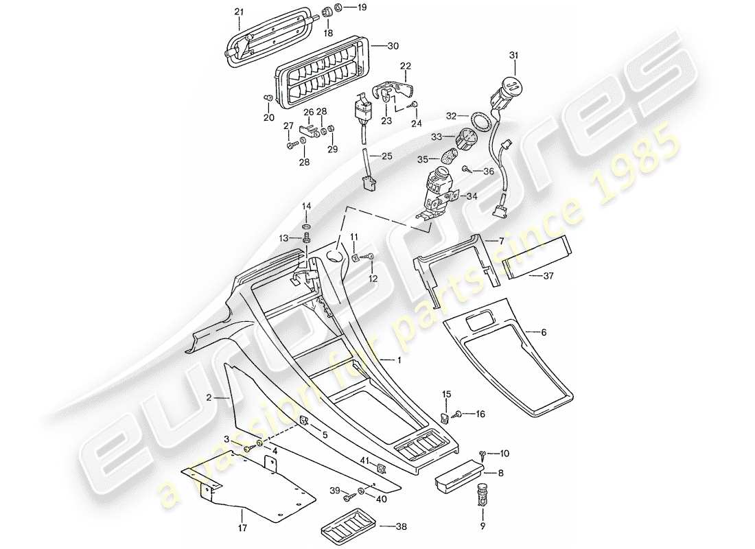 part diagram containing part number 92855207403