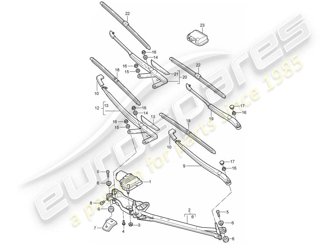 part diagram containing part number 95562830501