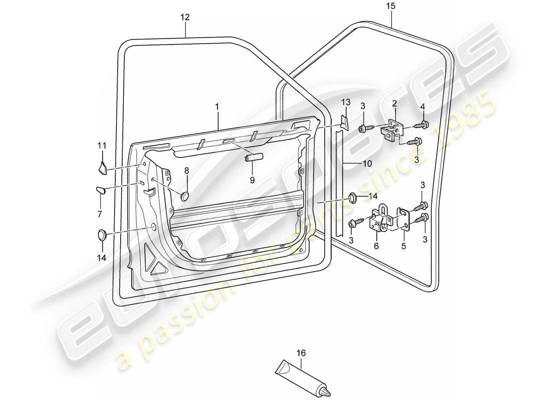 part diagram containing part number 95553141100