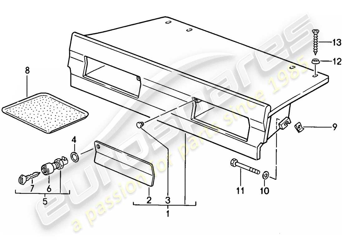 part diagram containing part number 91153896100