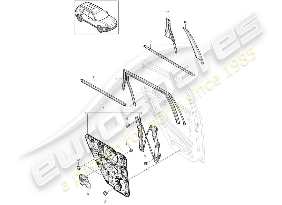 part diagram containing part number 95854249100