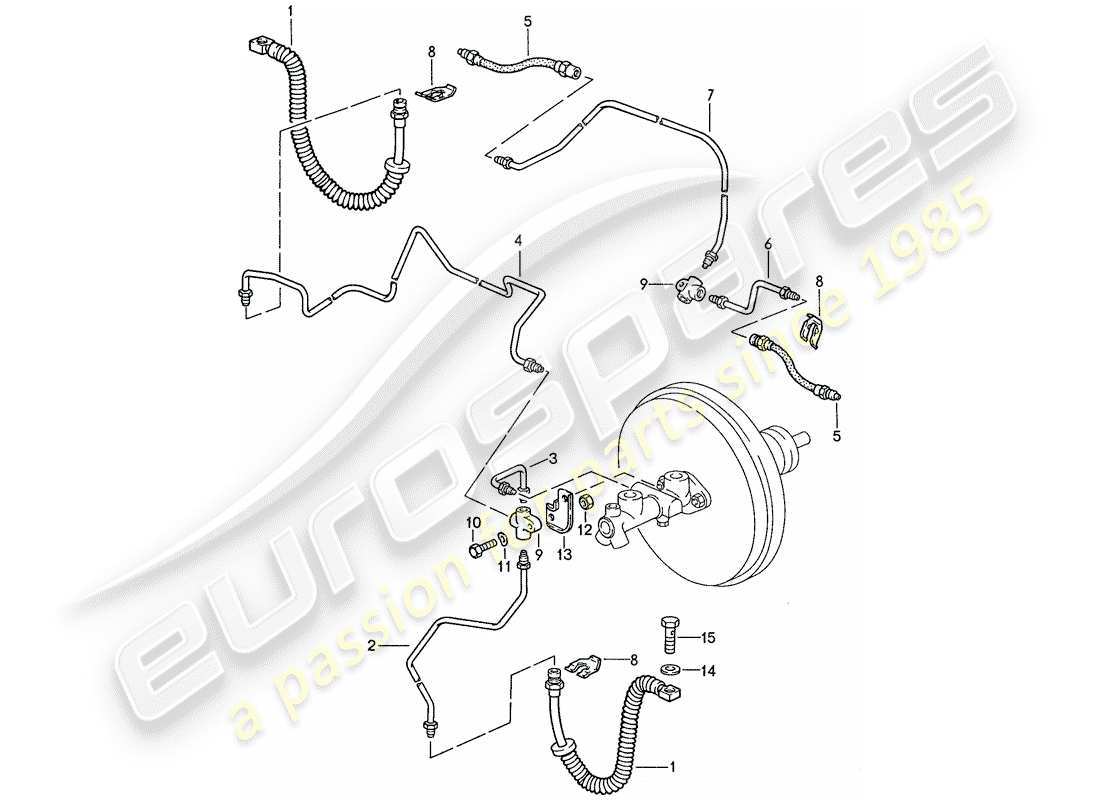 VIEW PARTS DIAGRAMS FROM THE PORSCHE 928 PARTS CATALOGUE a part diagram from the porsche 928 parts catalogue