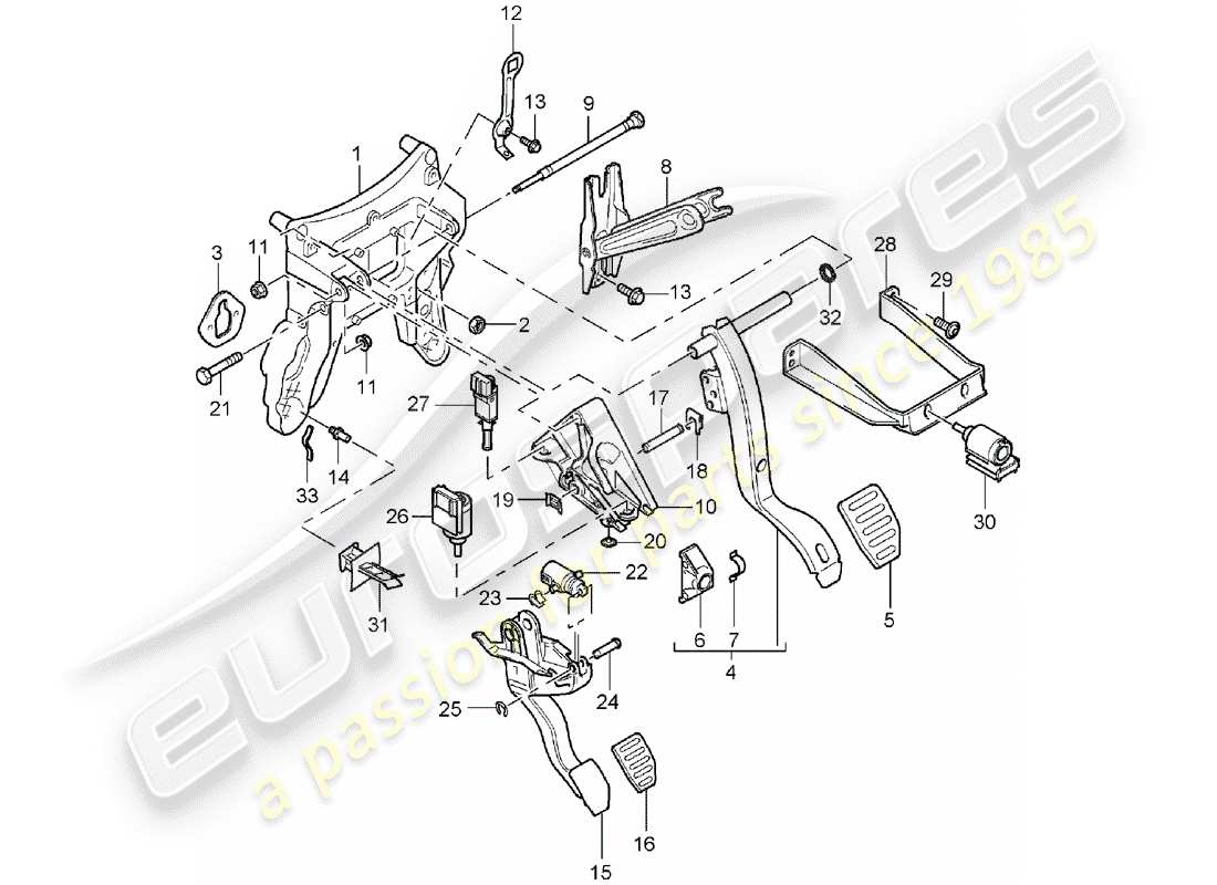 part diagram containing part number 95542333000