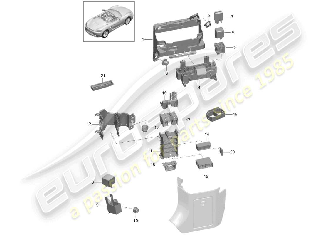 part diagram containing part number 99161010300