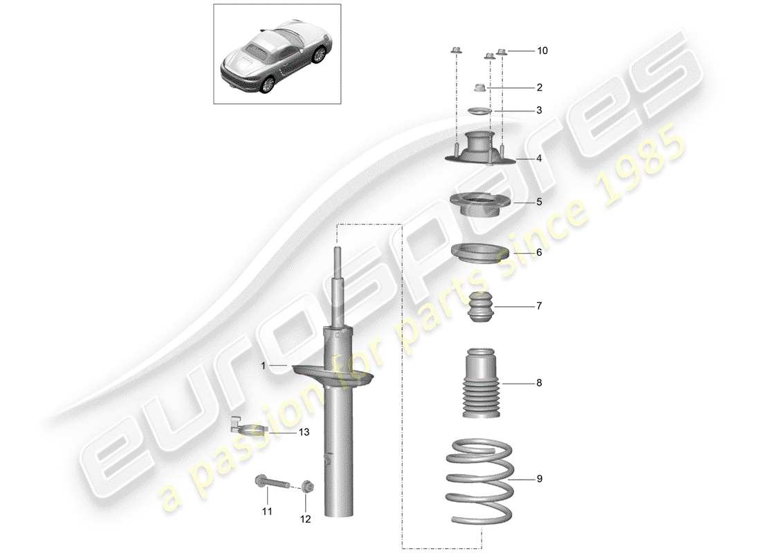 part diagram containing part number 982513029b
