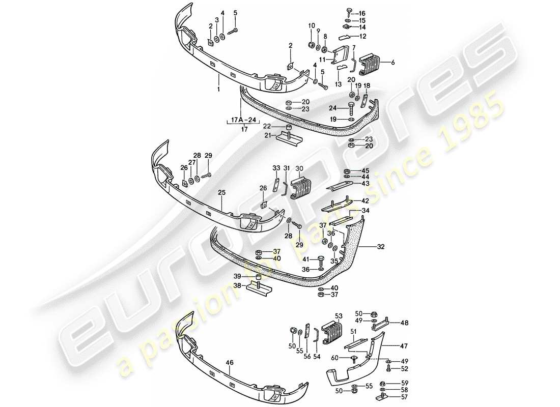 VIEW PARTS DIAGRAMS FROM THE PORSCHE 911 PARTS CATALOGUE a part diagram from the porsche 911 parts catalogue