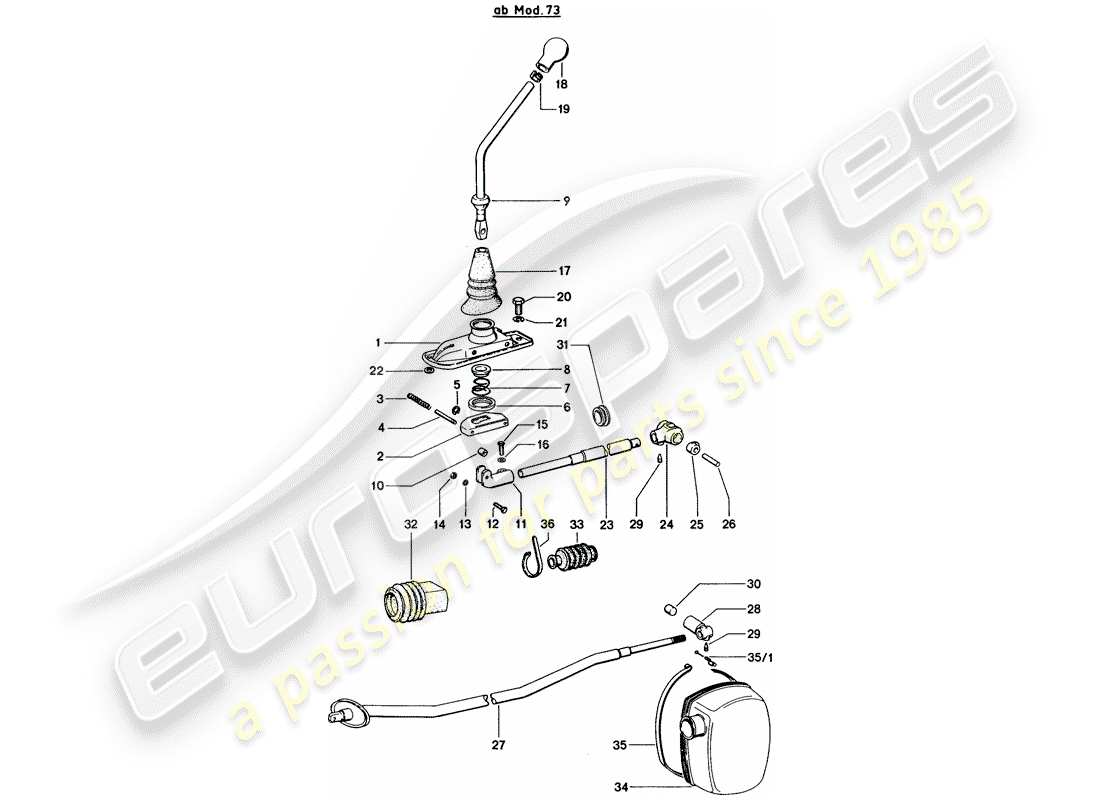 part diagram containing part number pcg42450101