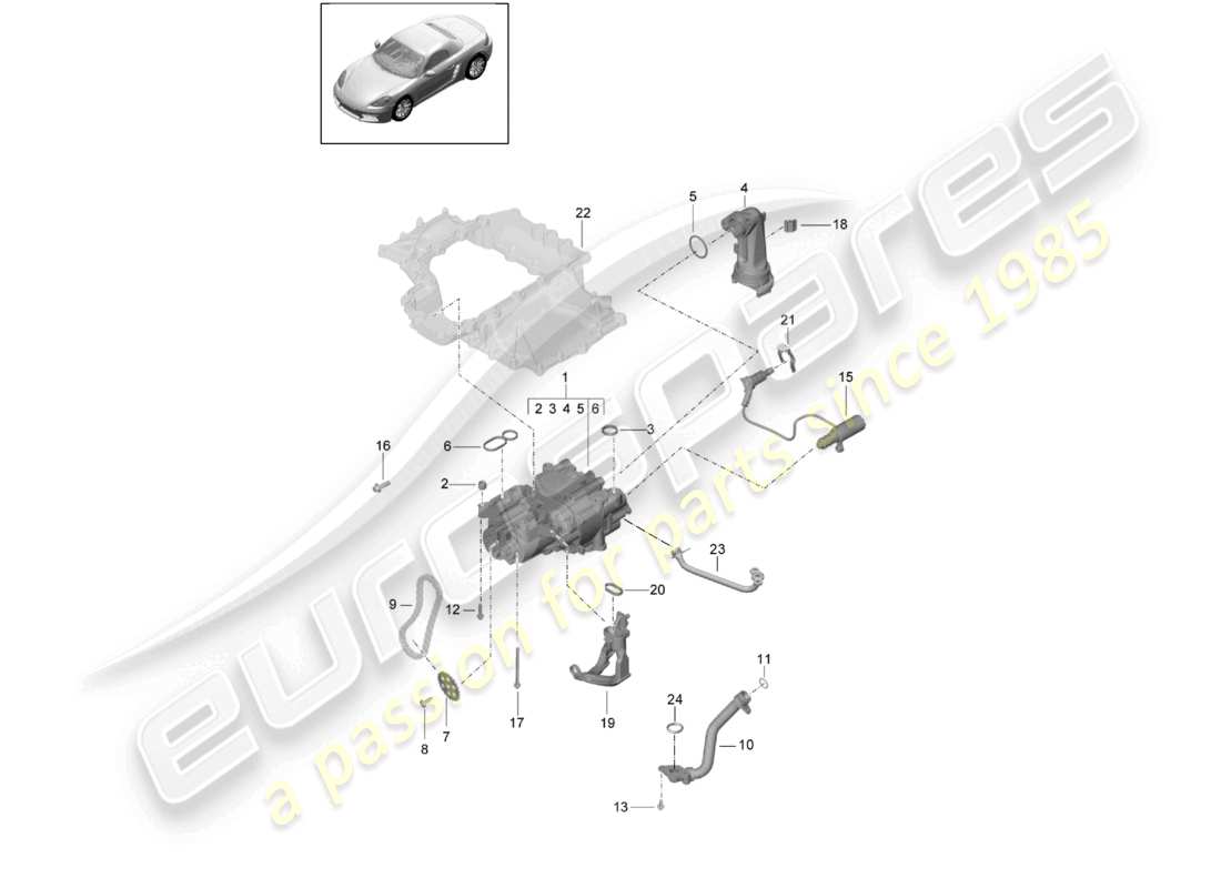 part diagram containing part number 99970766740