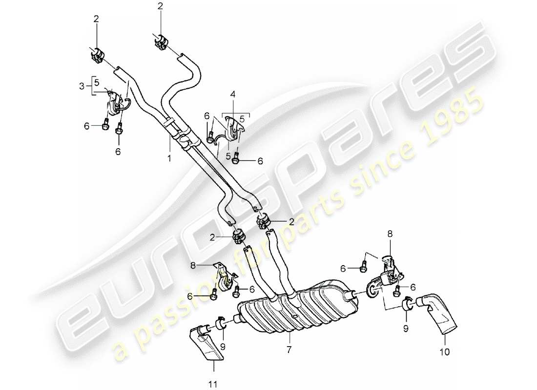 part diagram containing part number 95511112112