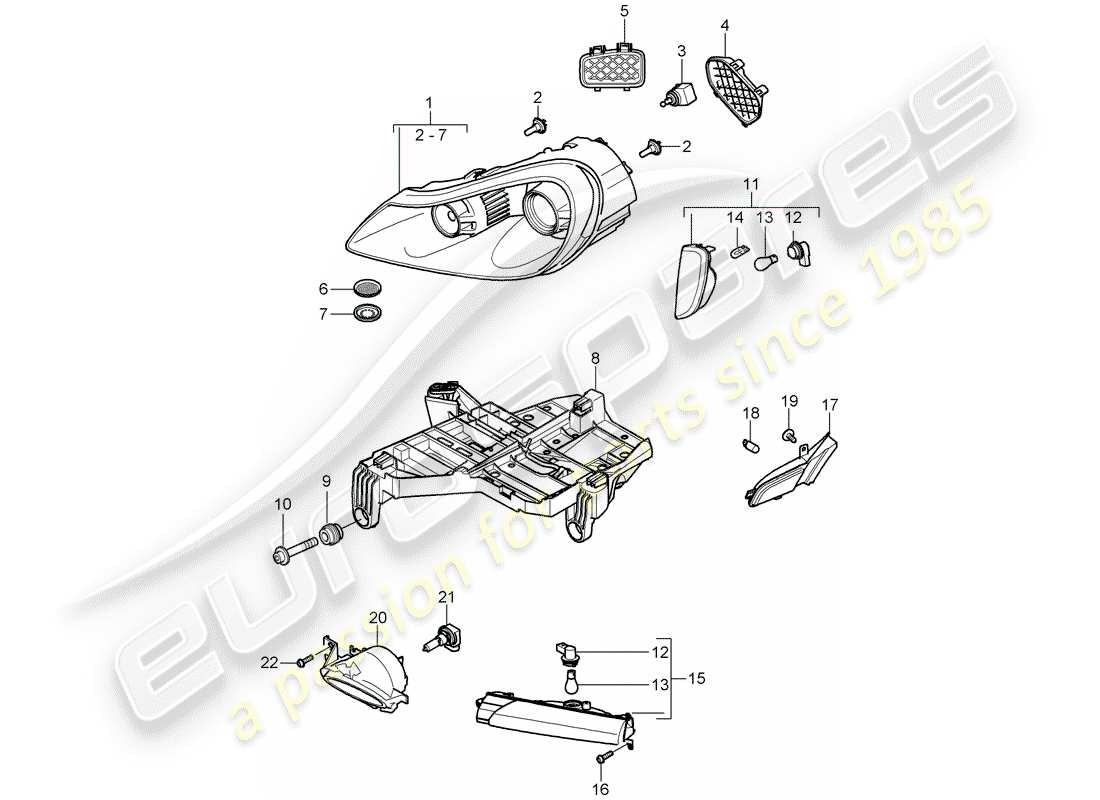 part diagram containing part number 95563117310