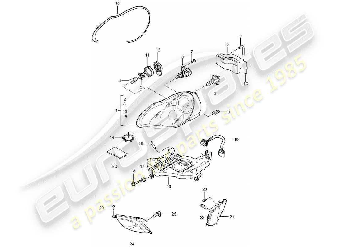 part diagram containing part number 95563113800