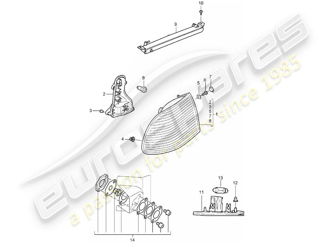 part diagram containing part number 95563143800