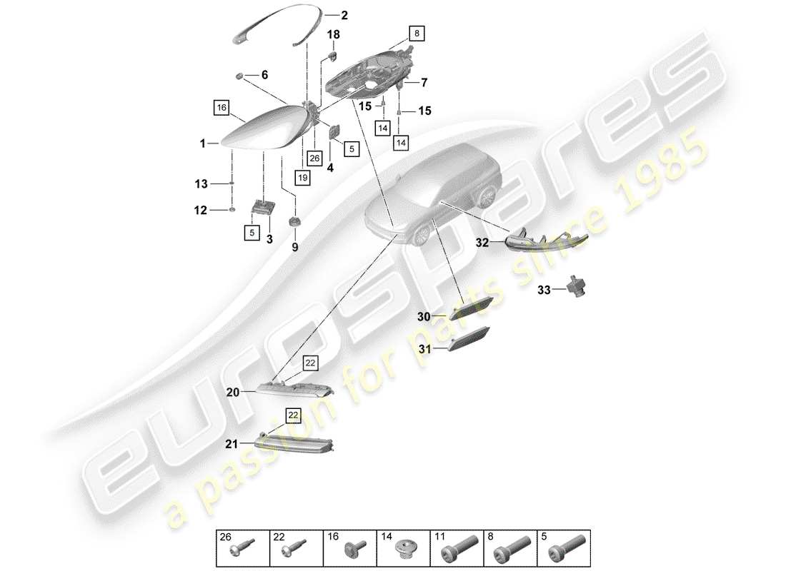 part diagram containing part number n 91248101