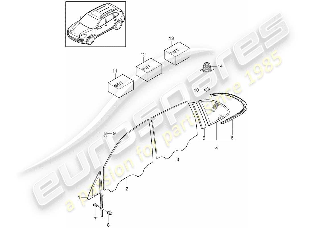 part diagram containing part number 95854411112