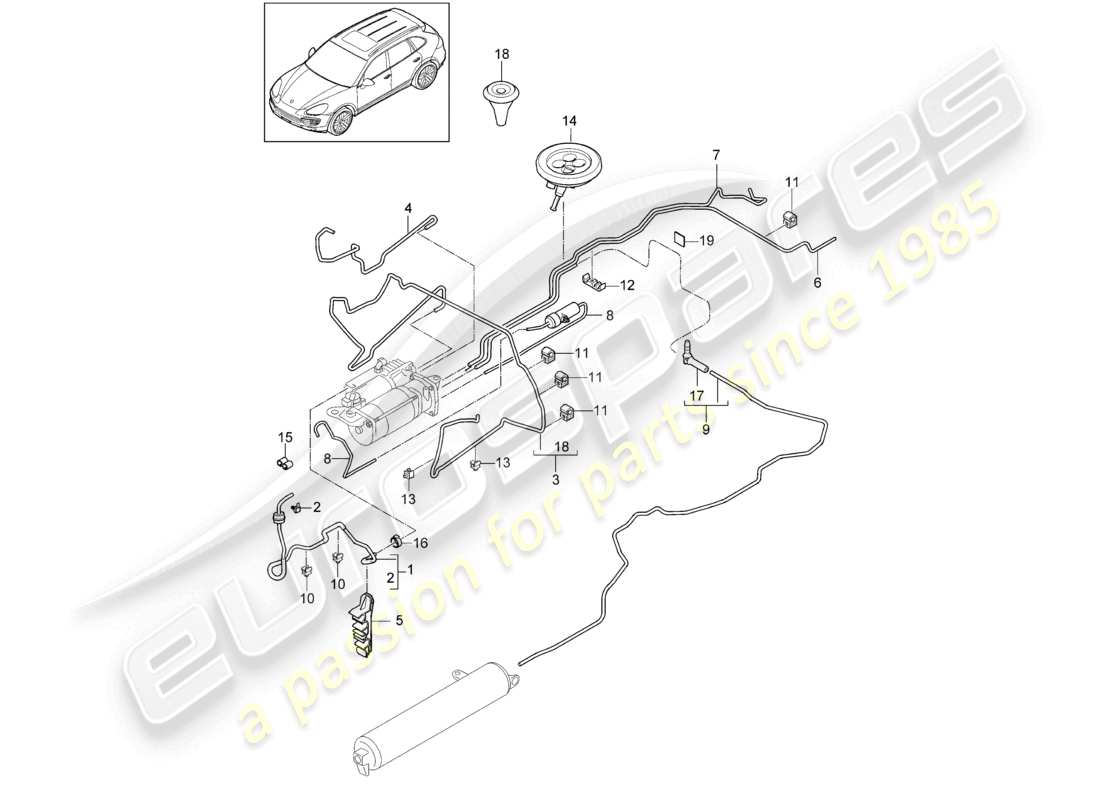 part diagram containing part number 95835951000