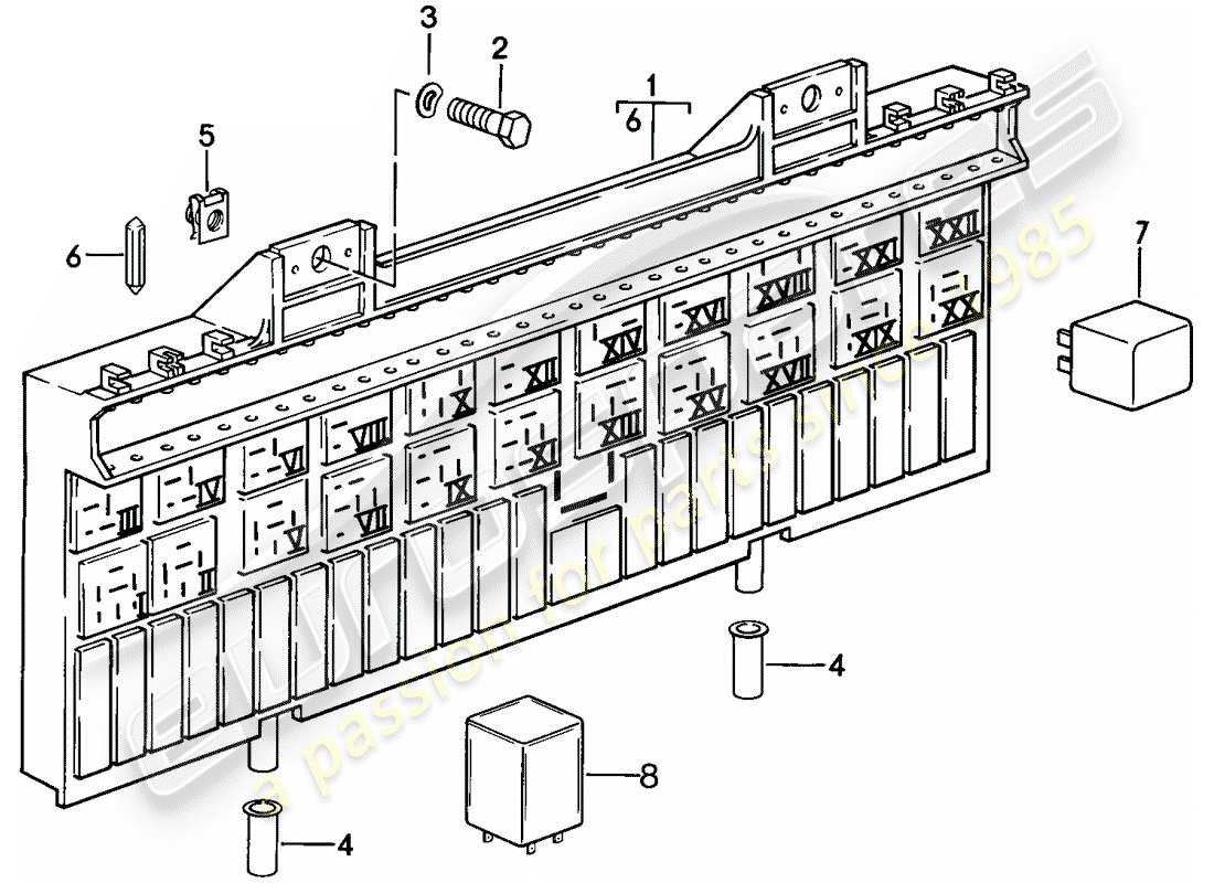 part diagram containing part number 92861810901