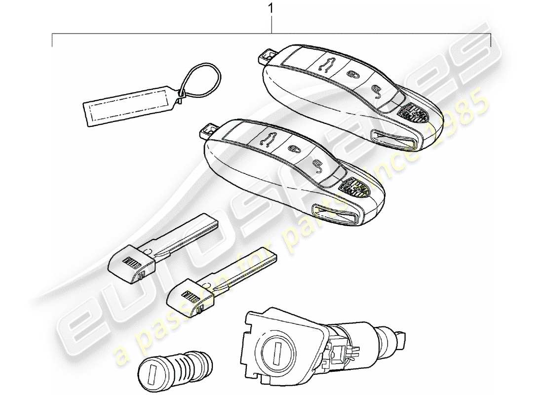 part diagram containing part number 95853890103